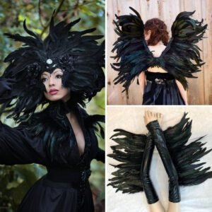 Rooster Tail Feather Trim — Wedding Decor, Graduation Designs, Fashion Runways, Stage Performances, Carnivals, and Garment Embellishments
